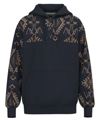 Youth Hooey Pendleton Round-Up Navy Jimmy Hoodie