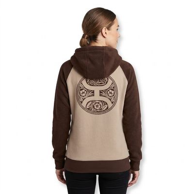 Ladies Hooey Pendleton Round-Up Legendary Leather Hoodie