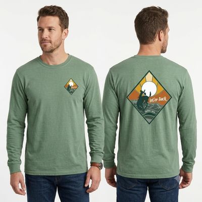 Men's Pendleton Round-Up Agave Topmast Long Sleeve Tee