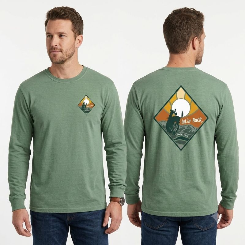 Men's Pendleton Round-Up Agave Topmast Long Sleeve Tee