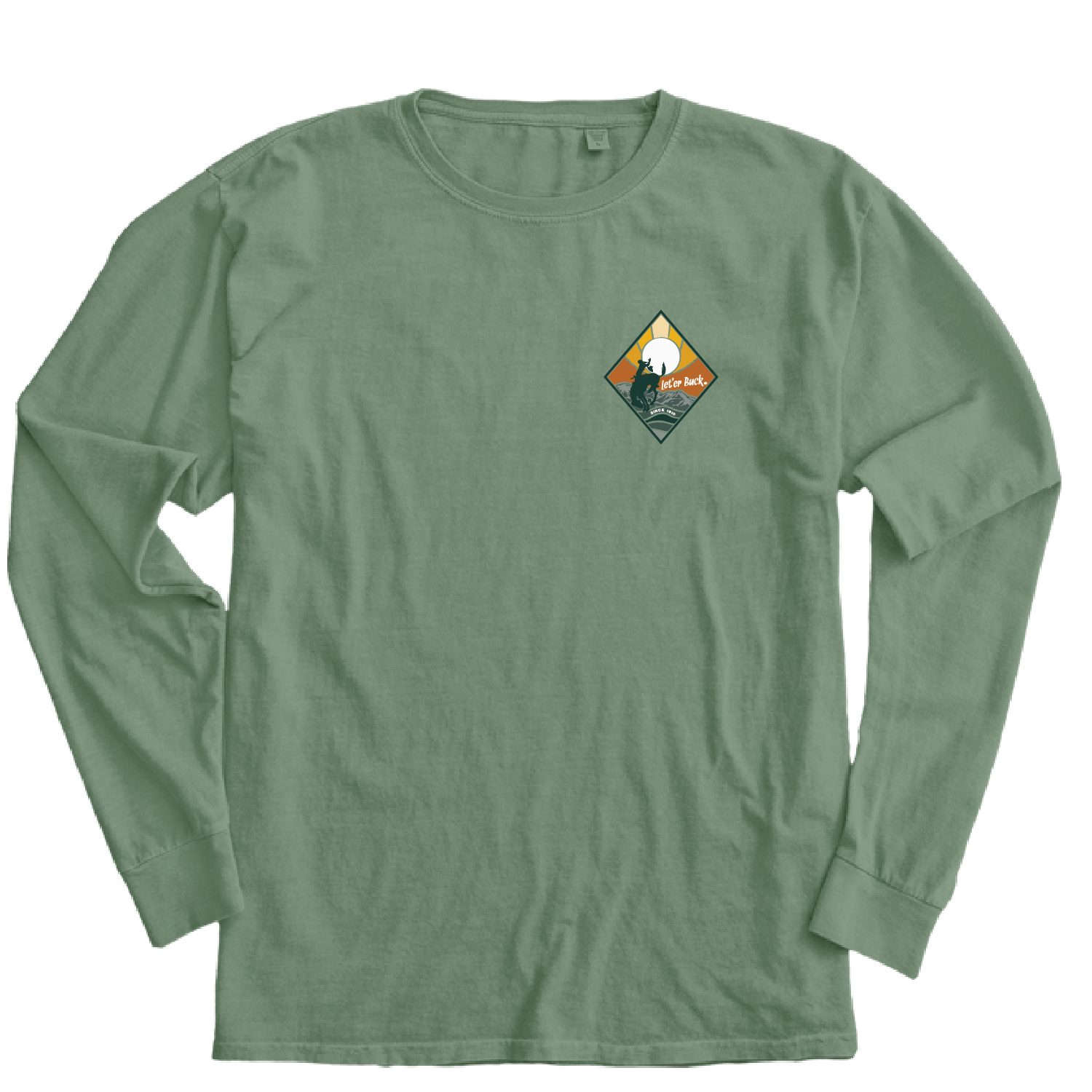 Men's Pendleton Round-Up Agave Topmast Long Sleeve Tee, size: S
