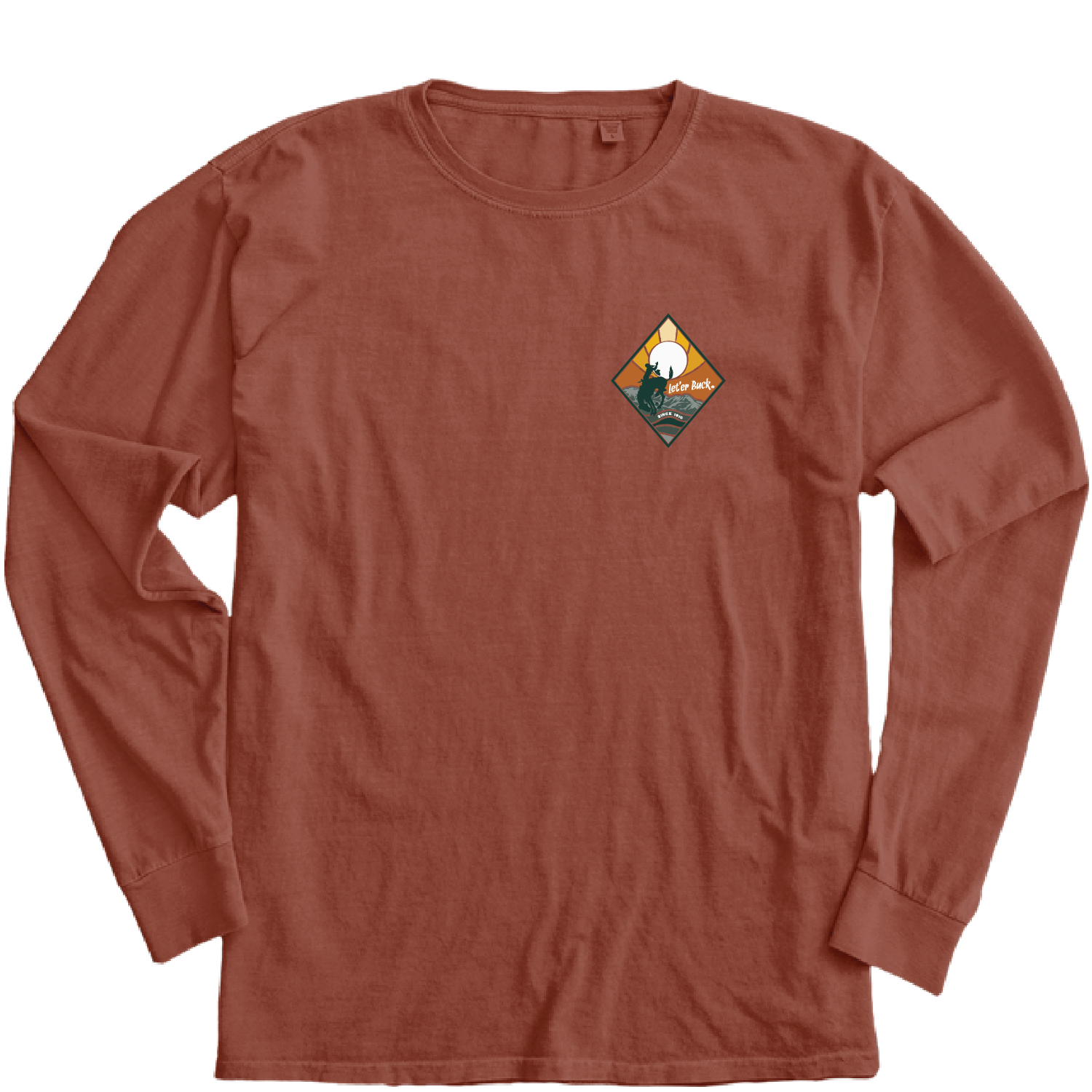 Men's Pendleton Round-Up Redwood Topmast Long Sleeve Tee