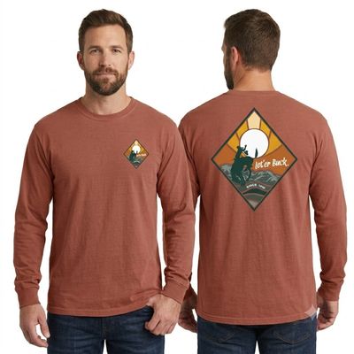 Men's Pendleton Round-Up Redwood Topmast Long Sleeve Tee