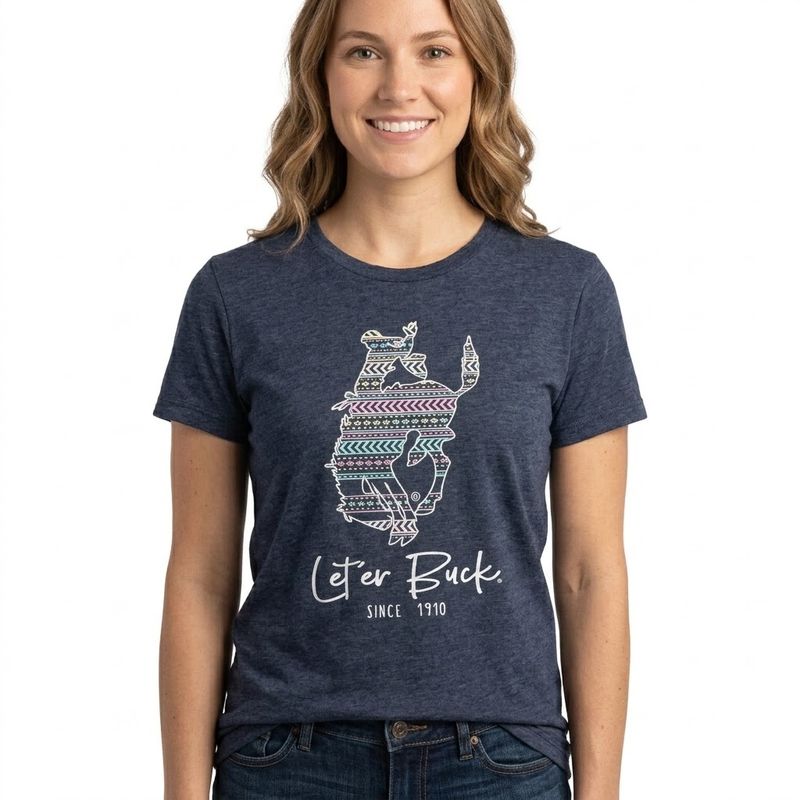Ladies Pendleton Round-Up Krickitot Tee