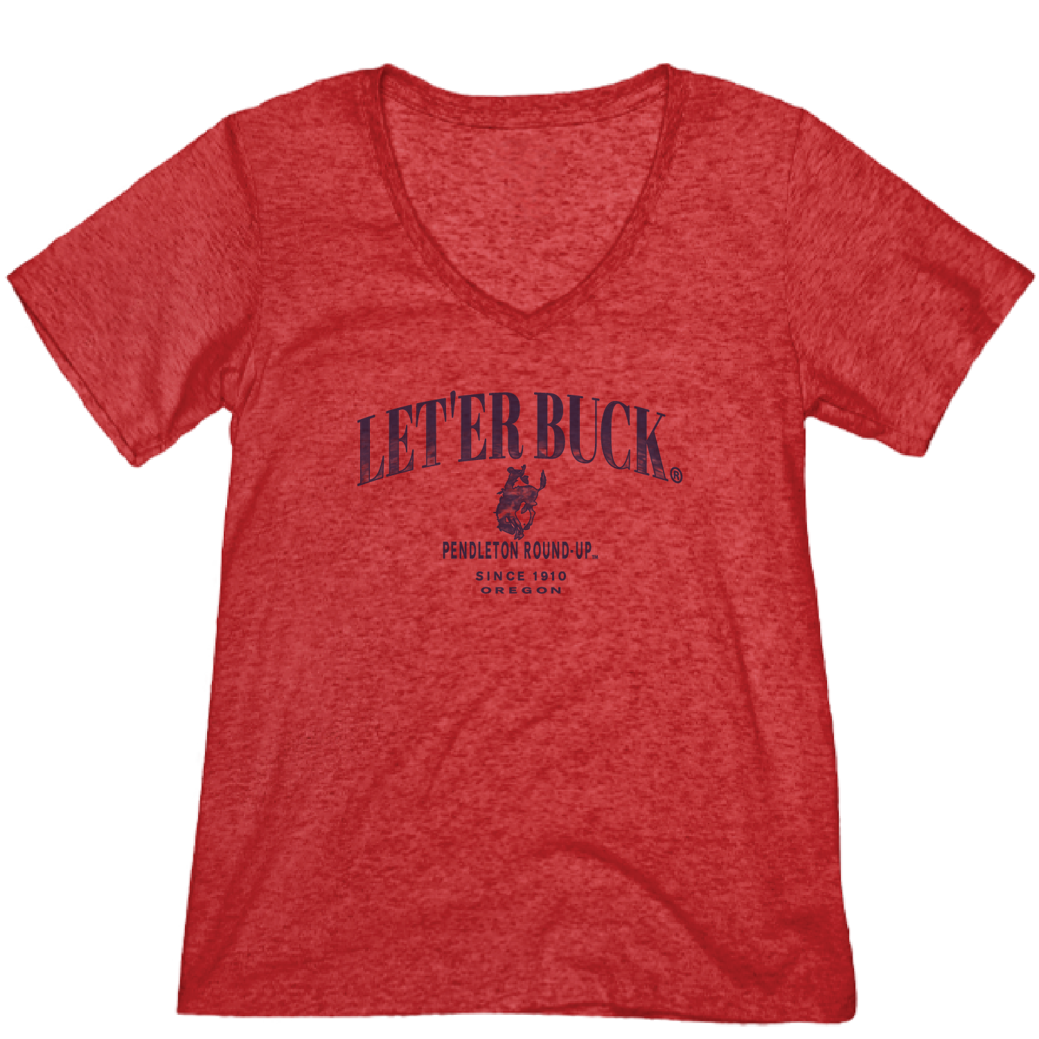 Ladies Pendleton Round-Up Peppermill Tee