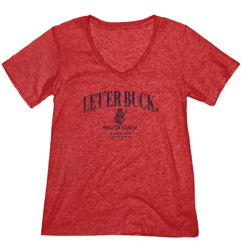Ladies Pendleton Round-Up Peppermill Tee
