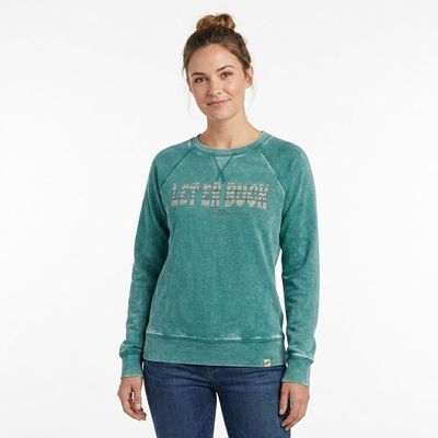 Ladies Pendleton Round-Up Malite Crewneck