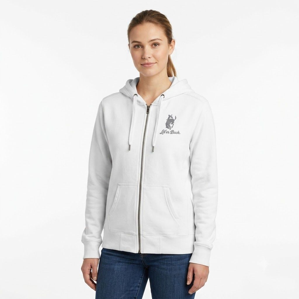 Ladies Pendleton Round-Up Script Full Zip Hoodie