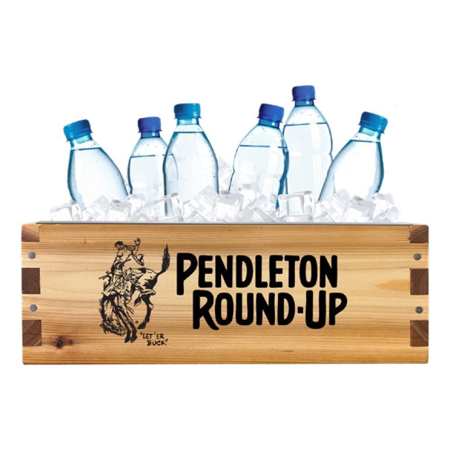 Pendleton Round-Up Wood Cooler