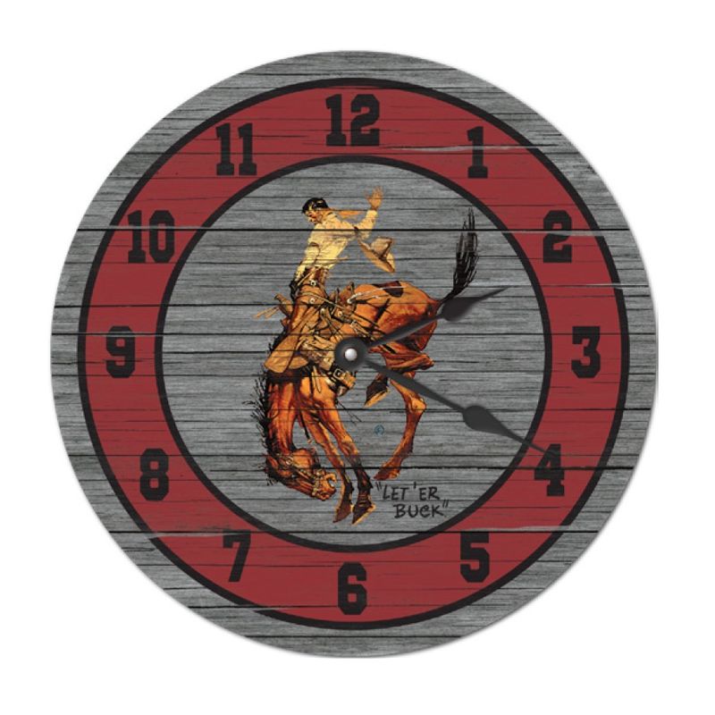 Pendleton Round-Up Wood Clock