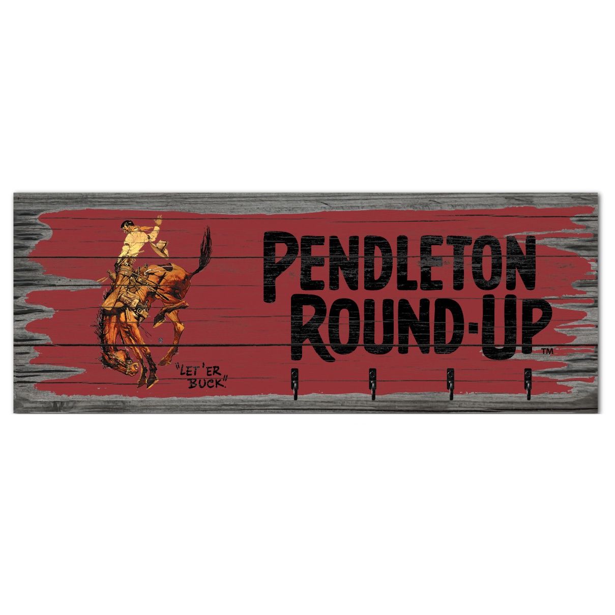 Pendleton Round-Up Wood Key Rack
