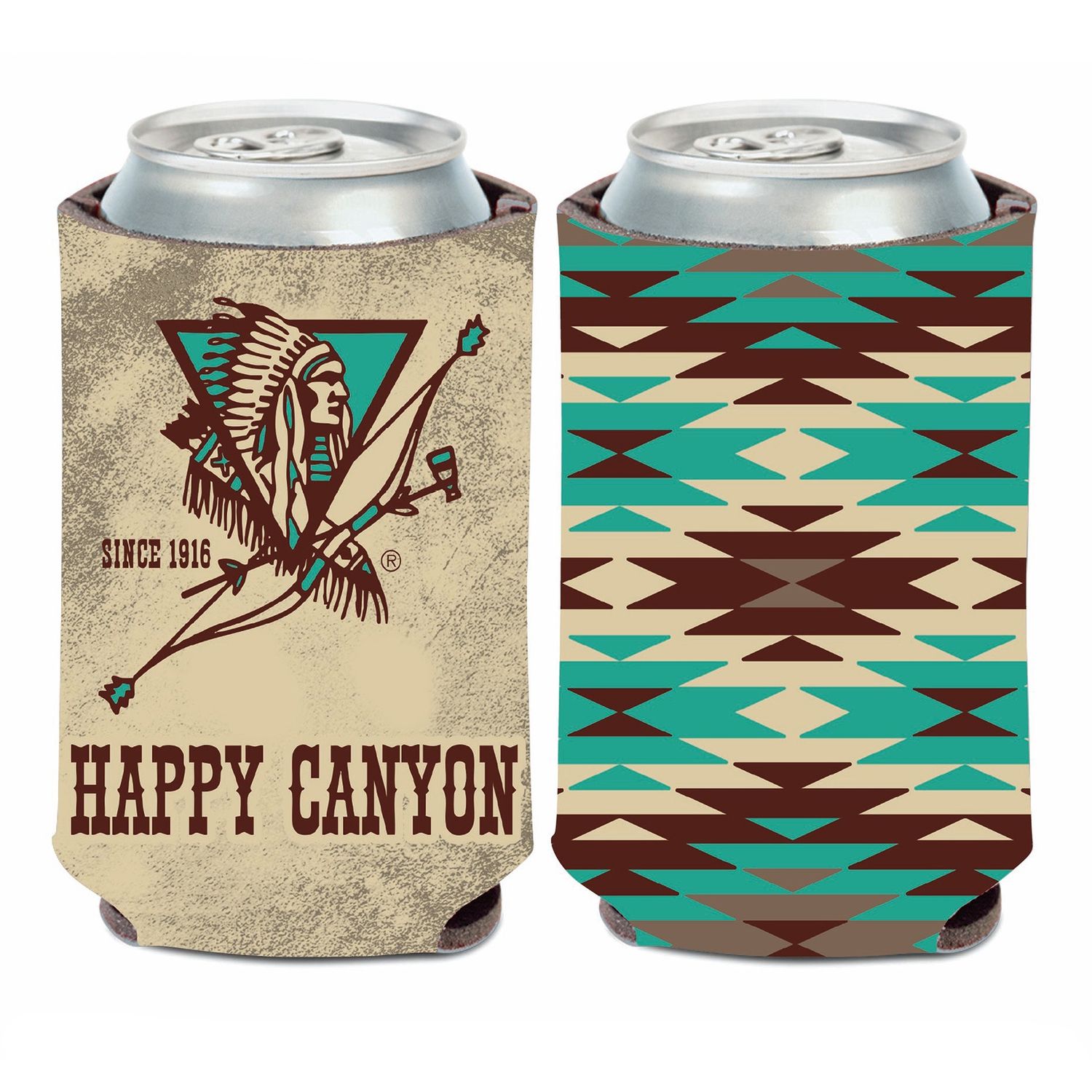 Happy Canyon Double Sided Aztec Koozie