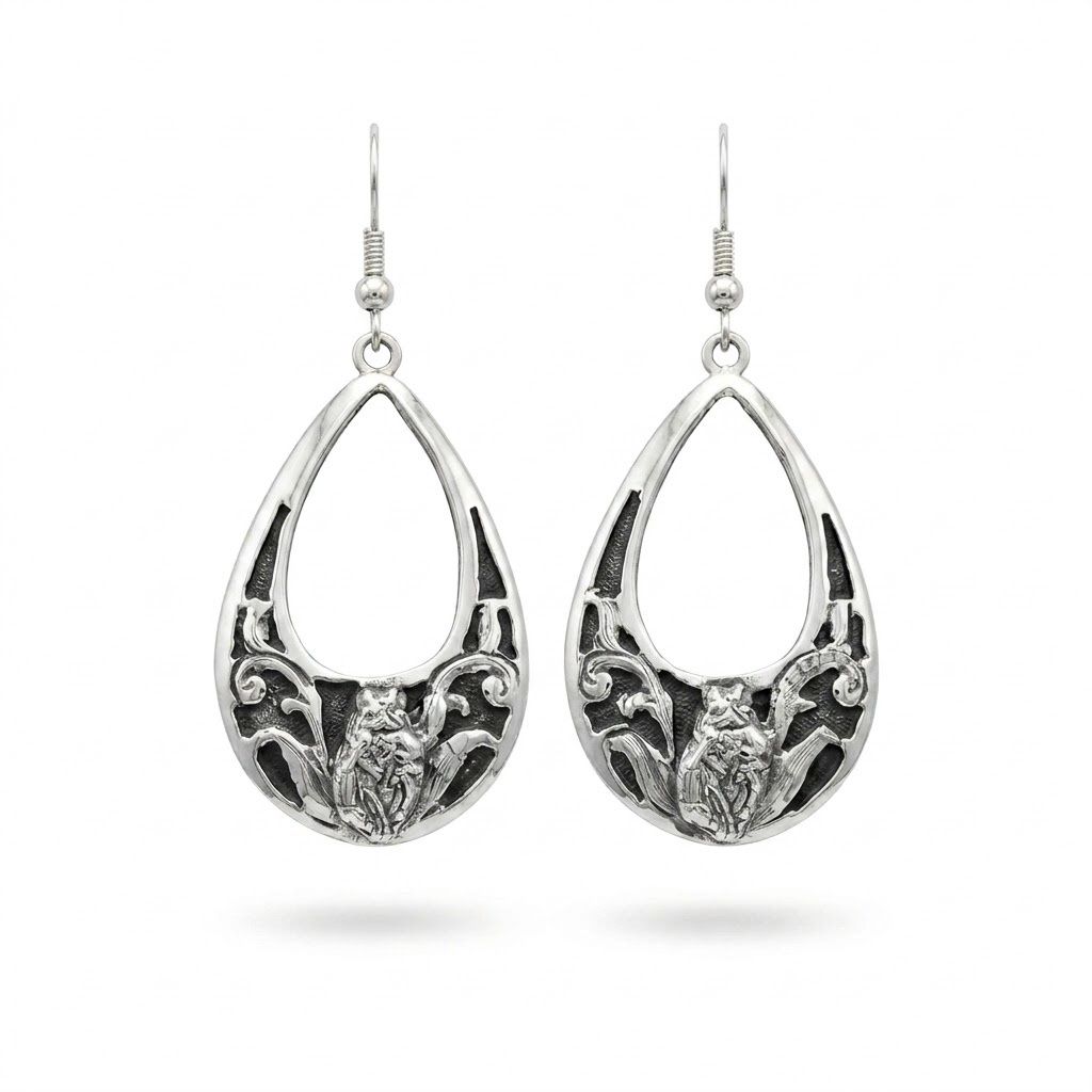 Pendleton Round-Up Vogt Intertwined Filigree Earrings