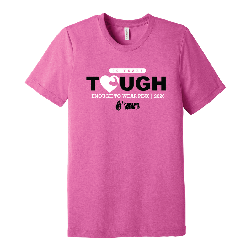 Pendleton Round-Up 2026 Tough Enough To Wear Pink Tee