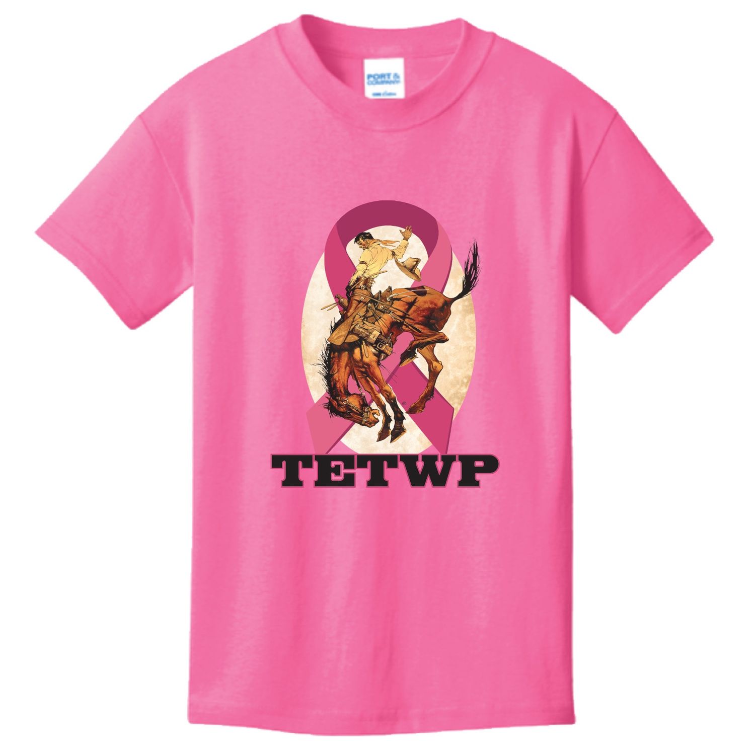 Youth Pendleton Round-Up Tough Enough To Wear Pink Tee
