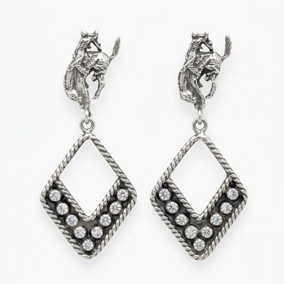 Pendleton Round-Up Blair Diamond Earrings