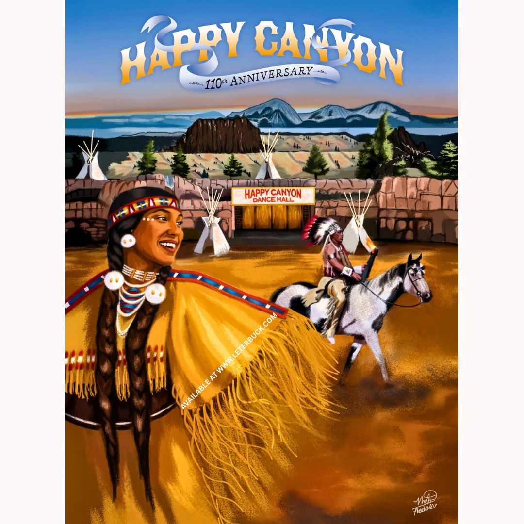 Official 2026 Happy Canyon Poster