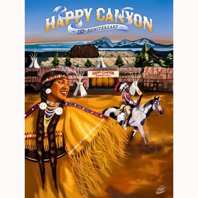 Official 2026 Happy Canyon Poster