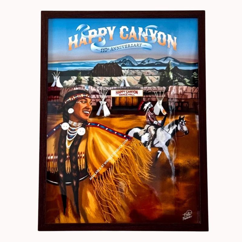 Official 2026 Happy Canyon FRAMED Limited Edition Poster