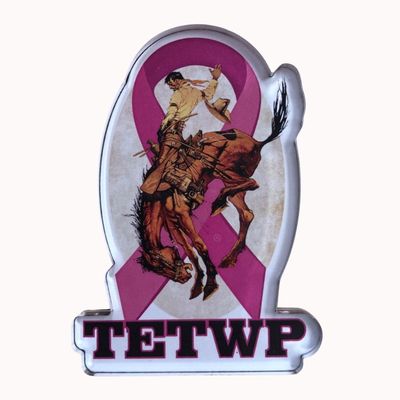 Pendleton Round-Up Tough Enough To Wear Pink Magnet