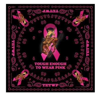 Pendleton Round-Up Tough Enough To Wear Pink Wild Rag