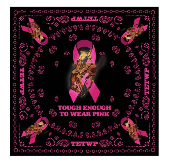 Pendleton Round-Up Tough Enough To Wear Pink Wild Rag