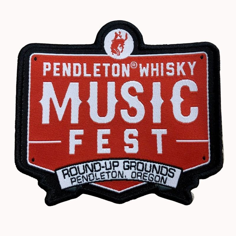 Pendleton Whisky Music Fest Patch