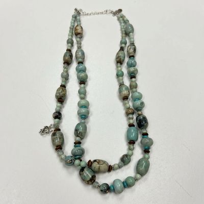 Pendleton Round-Up Dragon Skin Jasper Necklace