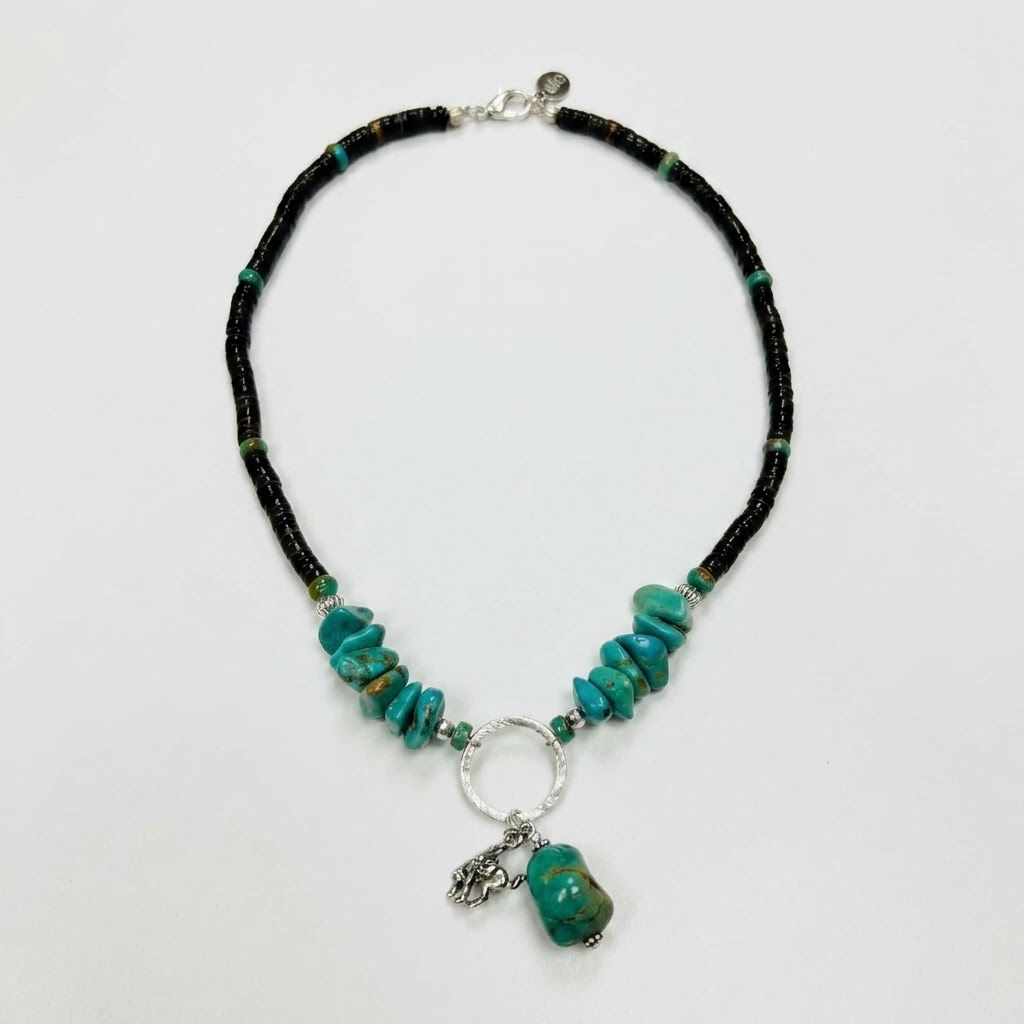 Pendleton Round-Up Shell Choker Necklace