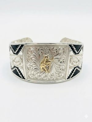 Pendleton Round-Up Montana Silversmiths Aztec Cuff