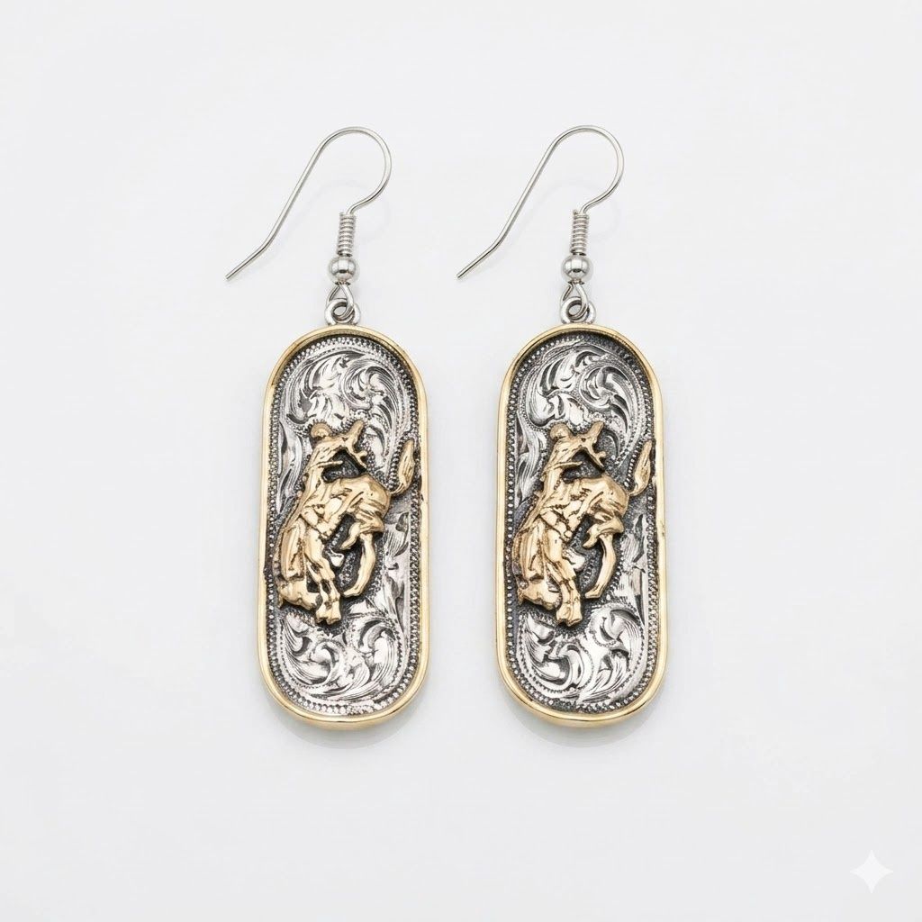 Pendleton Round-Up Vogt Oblong Earrings