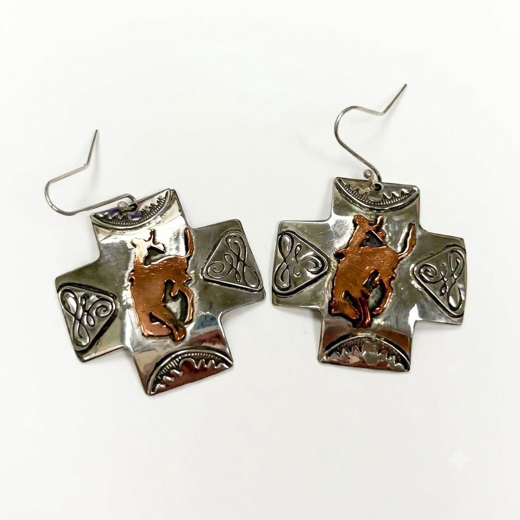 Pendleton Round-Up Melisa Cross Earrings