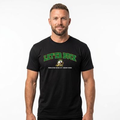 Men's Pendleton Round-Up Let 'er Buck U of O Tee