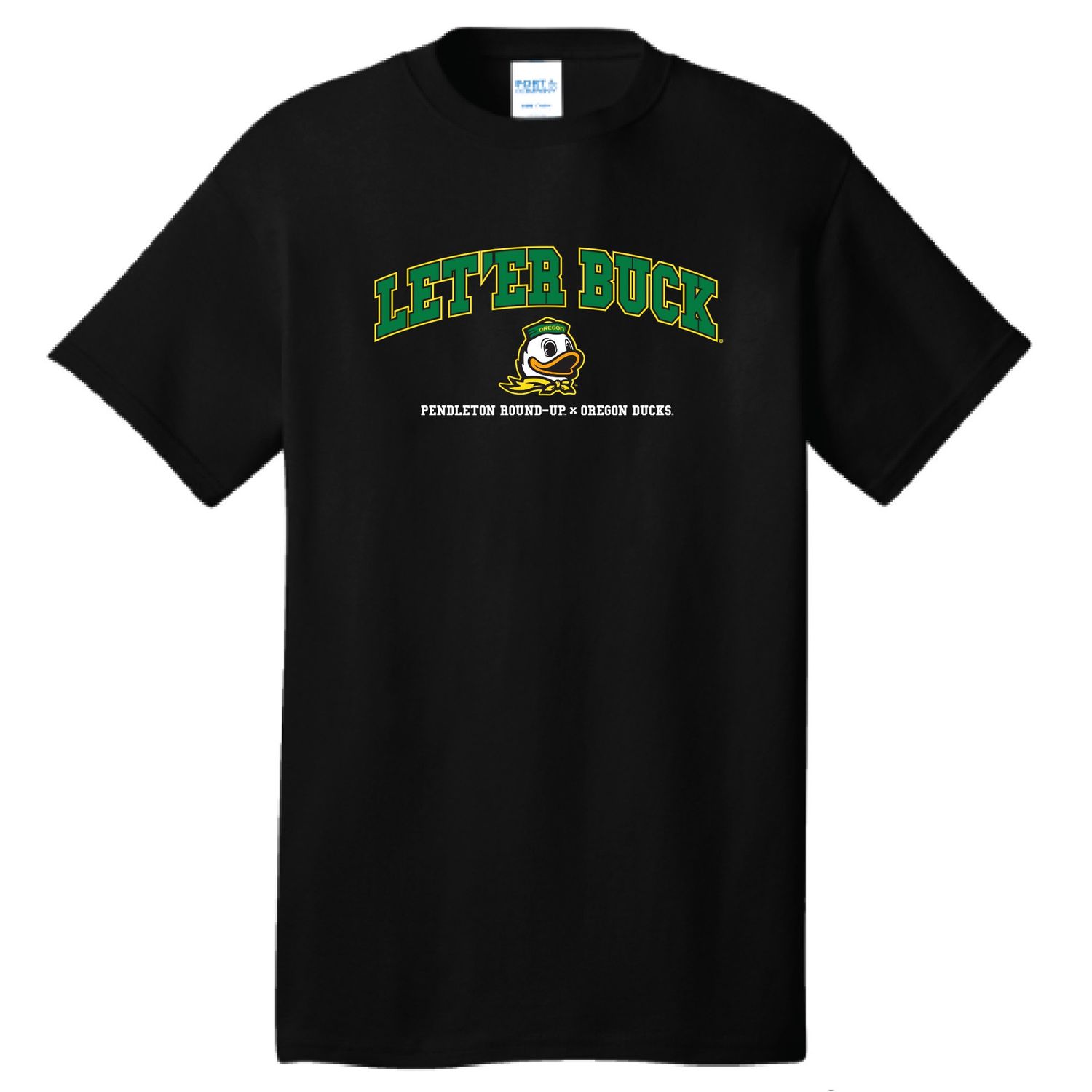 Men's Pendleton Round-Up Let 'er Buck U of O Tee, size: S
