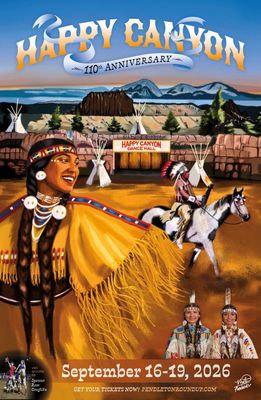 2026 Happy Canyon Poster