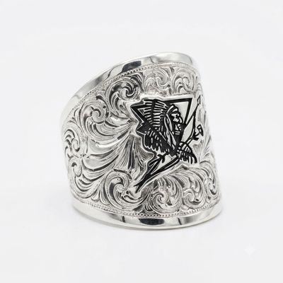 Happy Canyon Montana Silversmiths Adjustable Ring