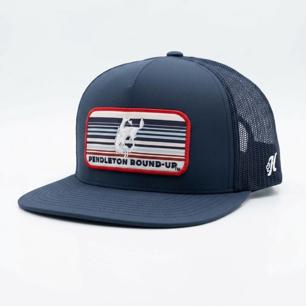 Pendleton Round-Up Hooey Navy Serape Hat