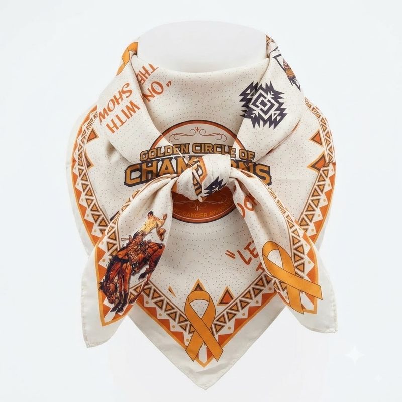 Pendleton Round-Up Golden Circle of Champions Wild Rag