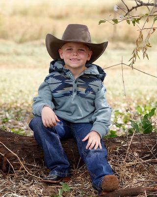 Youth Cinch Pendleton Round-Up Aztec Hoodie