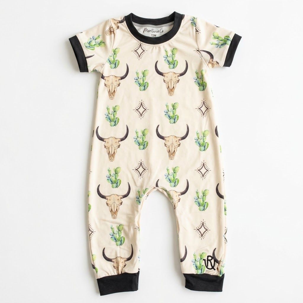 Infant Boys MontanaCo Pendleton Round-Up Skull Onesie, size: 3-6M