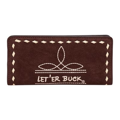 Pendleton Round-Up Brown Boot Stitch Wallet