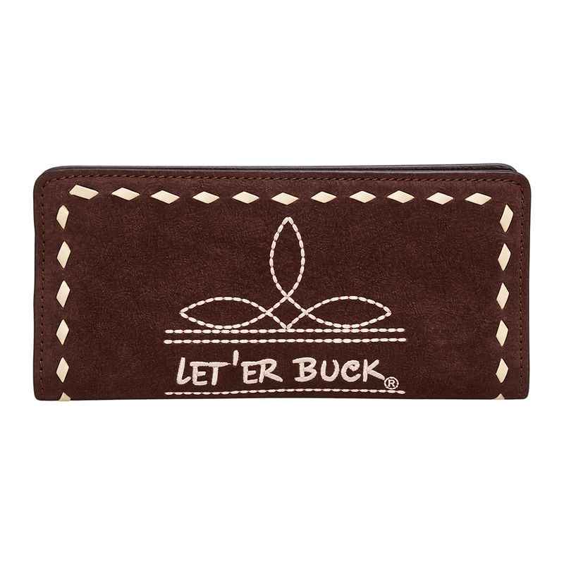 Pendleton Round-Up Brown Boot Stitch Wallet