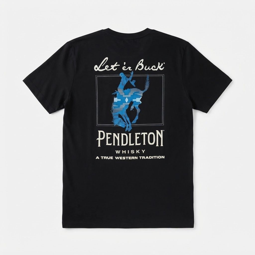 Men's Pendleton Whisky Aztec Graphic Tee, size: S