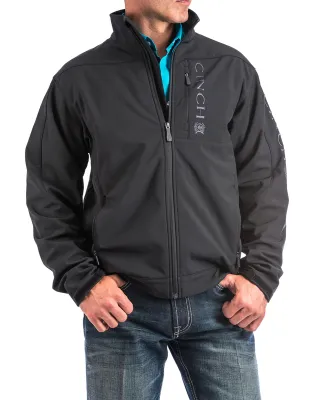 Men's Cinch Pendleton Round-Up Black Bonded Jacket