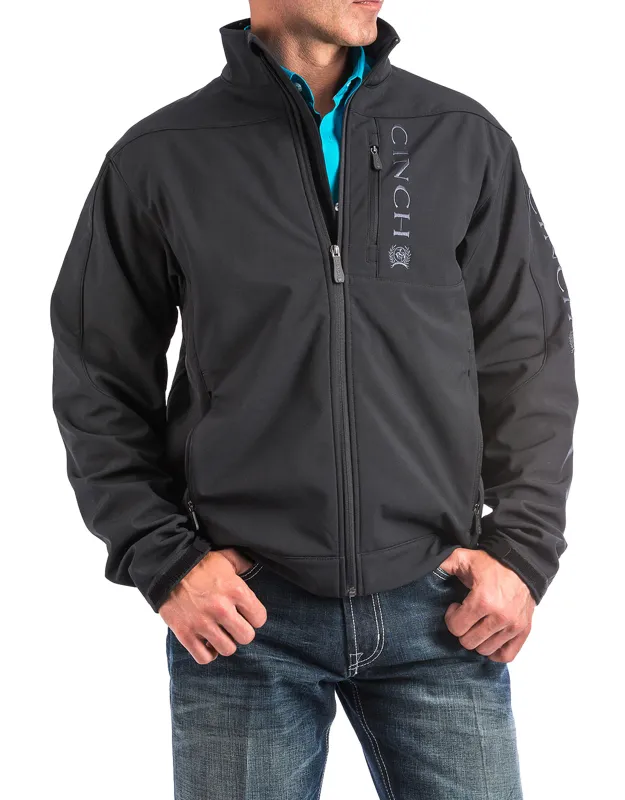 Men's Cinch Pendleton Round-Up Black Bonded Jacket
