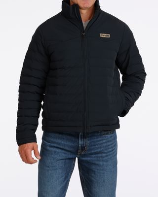 Men's Cinch Pendleton Round-Up Black Quilted Puffer Jacket