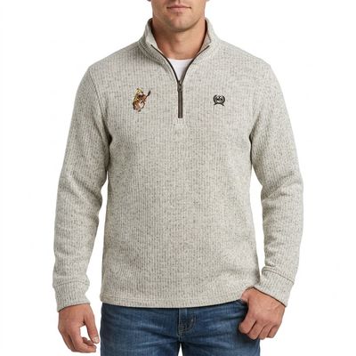 Men's Cinch Pendleton Round-Up Stone 1/4 Zip Pullover