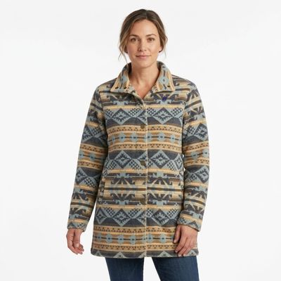 Ladies Outback Pendleton Round-Up Blue Moree Jacket