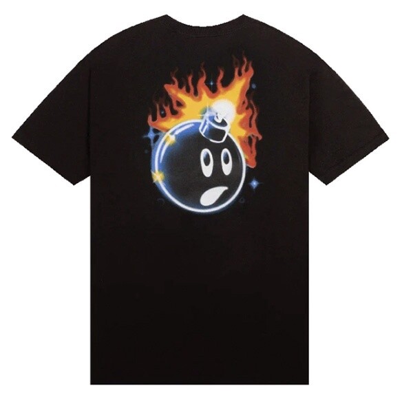 The Hundreds Airbrush Adam T-Shirt Black