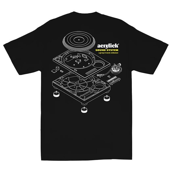 TurnTable Acrylick T-shirt
